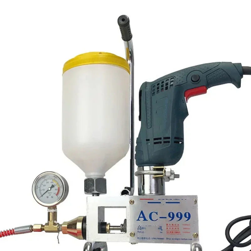 New AC-999 Epoxy Grouting Machine 220V/1100W Epoxy Injection Pump/Polyurethane Foam Impermeable Water Grouting Machine