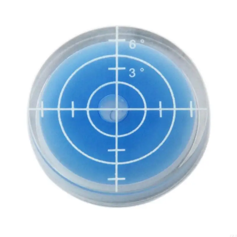 P0UB Golfball Marker Golfs Putting Aid Round Bubble Levels High Reader