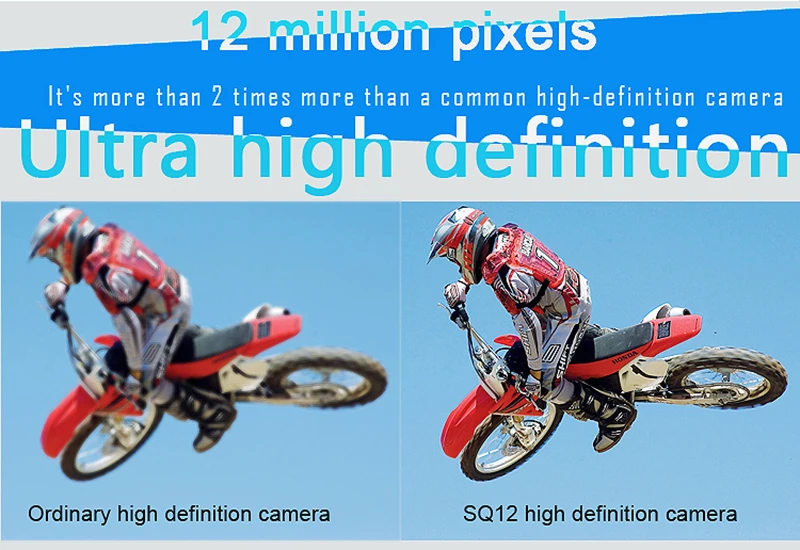 Description Picture 6 of itemSQ12 Mini Camera HD 1080P Waterproof Wide-angle Lens Camcorder Action Micro Camera Case Sport DVR Infrared Night Vision