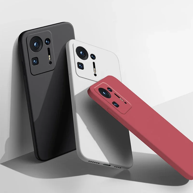 Ultra-Soft Liquid Silicone Phone Case with Camera Protection - Cute Design