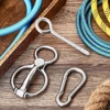 Horse Tie Ring Stainless Steel Horse Accessories Horse Training Equipment Prevent Horses From Pulling Back 1