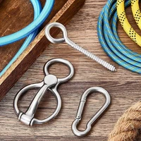 Horse Tie Ring Stainless Steel Horse Accessories Horse Training Equipment Prevent Horses From Pulling Back 1