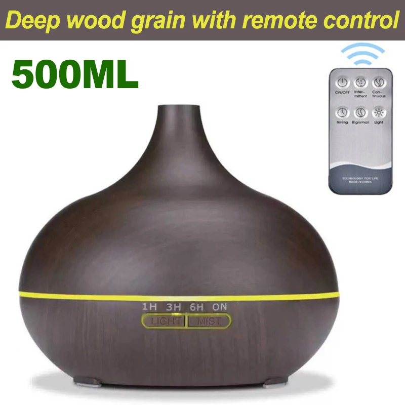 Aroma Diffuser and Cool Mist Humidifier with Quiet Waterless Auto-Off Feature for Home and Office Spaces