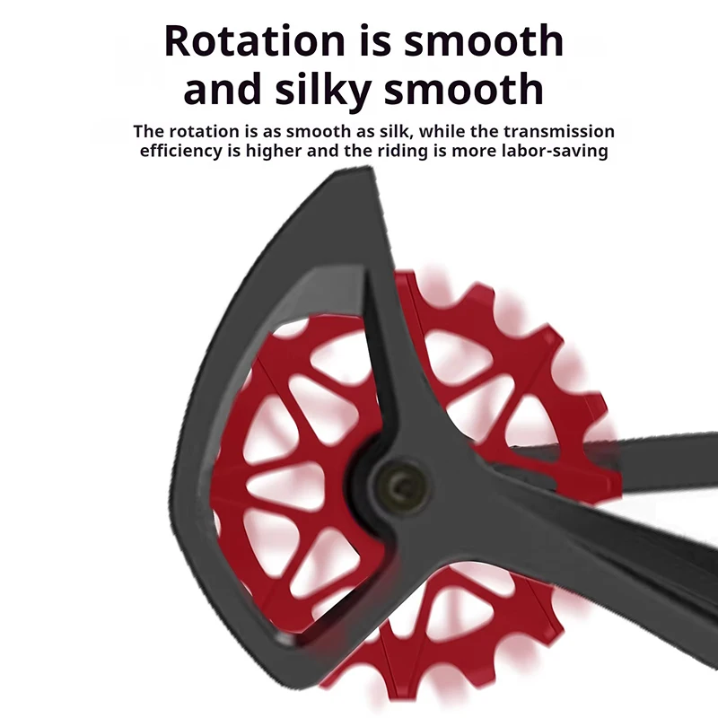 ENLEE Precision CNC Bicycle Rear Derailleur Pulley Wheel