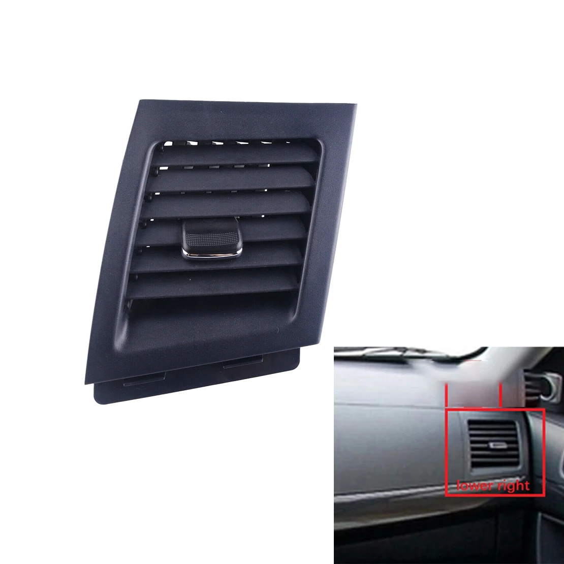 A/C エアベント アウトレット 車左右中央ダッシュ空調 A/C ベント出口 ために オーストラリア証券取引所 2010-2018 車のエアコンベント  用 ASX 2010-2018 1 セット空調 A/C ベントアウトレットカーエアコン A/C ベントアウトレッ A/C エア アウトレット  車左右中央 ...