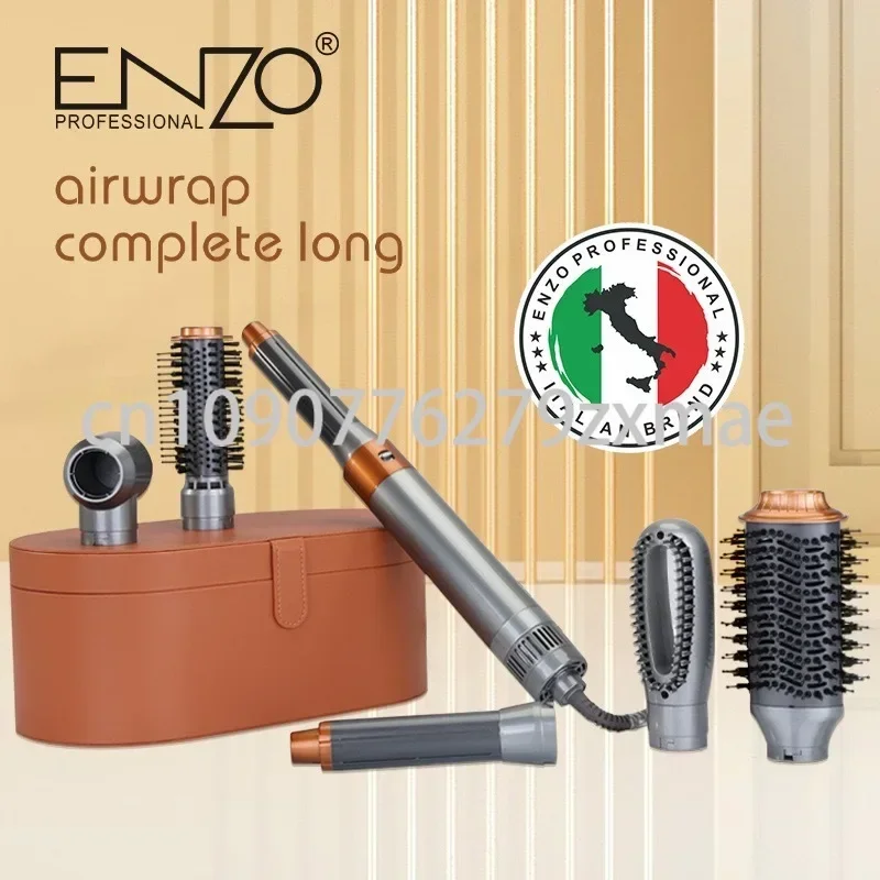 ENZO EN-4133 Professional Multifunctional 6 in 1 Hair Dryer Hair Curler Hair Straighter Hot Air Comb Box Set Barber Shop/Salon 2