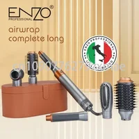 ENZO EN-4133 Professional Multifunctional 6 in 1 Hair Dryer Hair Curler Hair Straighter Hot Air Comb Box Set Barber Shop/Salon 2