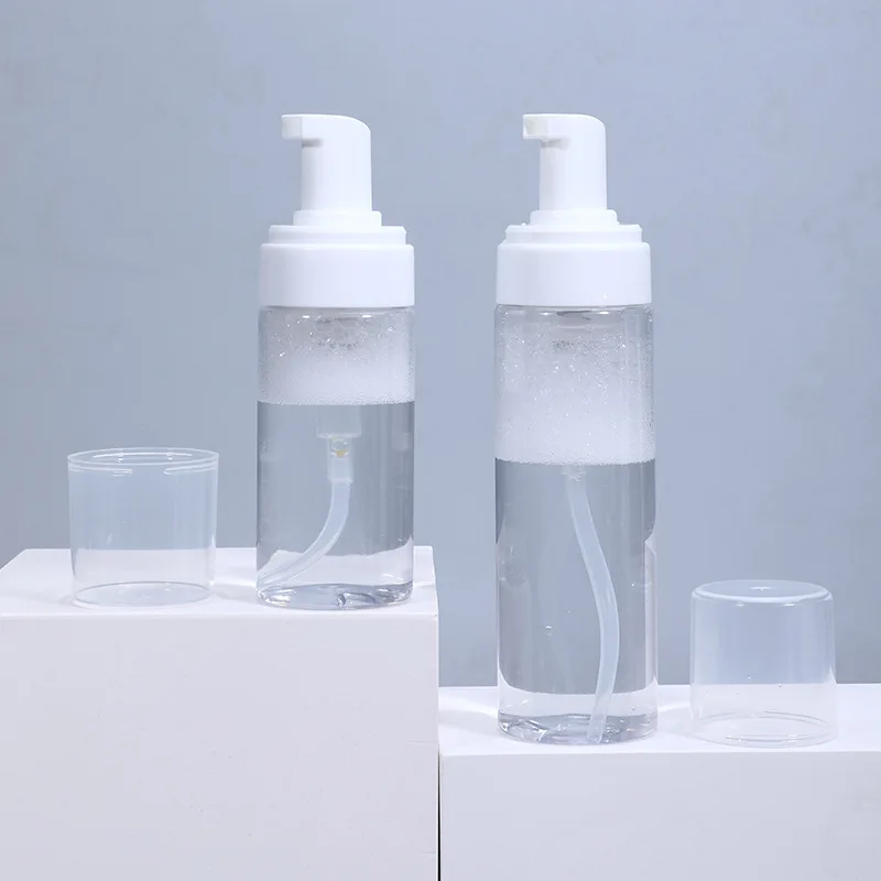1 Pcs Empty Bottle Travel Soap Bottle Plastic Foam Dispenser Mini Foaming Soap Pump Dispenser for Cleaning
