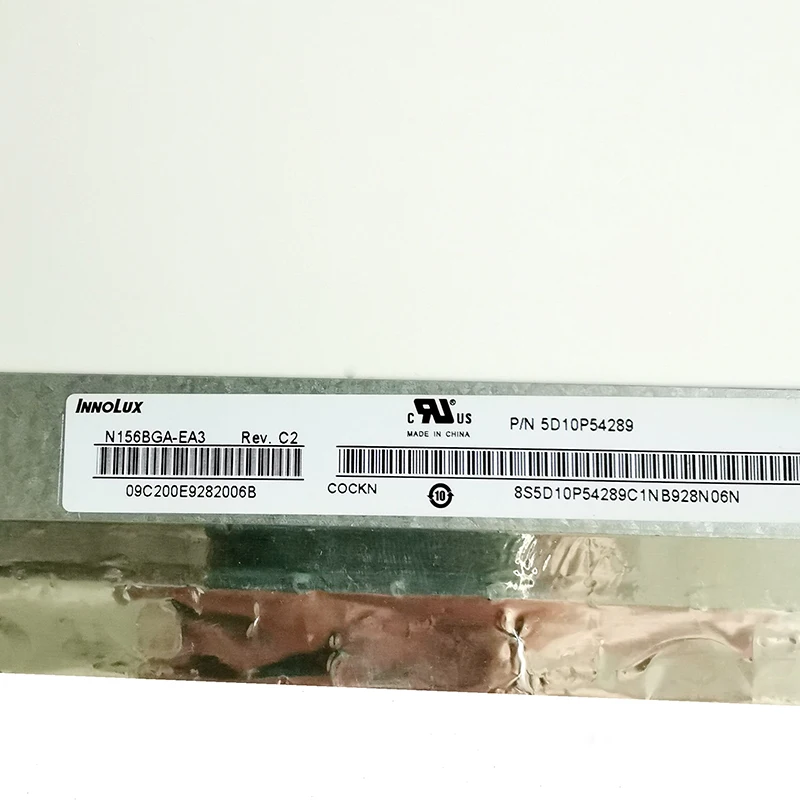 Tela Led Lcd para Laptop Matrix Display 156 Polegadas 30 Pinos Edp N156bga Ea3 N156bga-ea3 Rev. c2 c1 c3 1366x768 - Imagem 2