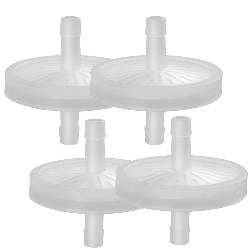 5/16 Barb Air Line Filter Sanitary Air Filter Air Line Fittings Inline Filter For Fish Tank Aeration System Beer Fermentation