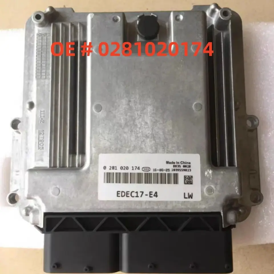 0281017499 カーエンジンコントローラー ECU コンピューターボード