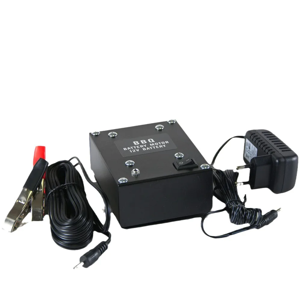 12V BBQ Rotisserie Rotating Motor Eletric Grill Barbecue Spit Rotisserie Motor Moteur Tournebroche Spiedo Portable Motor Outdoor 2