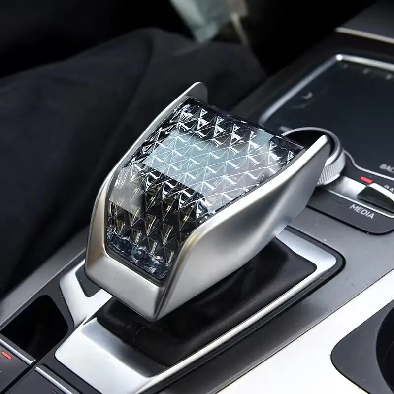 UshilifeCarCrystalHandleGearShiftKnobLeverStickHeadDecor