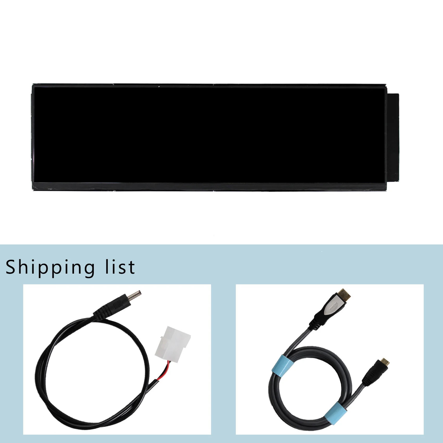 Hyte Y60 Screen 12.6 inch NV126B5M LCD For PC Case DIY Aida64 CPU GPU Monitor