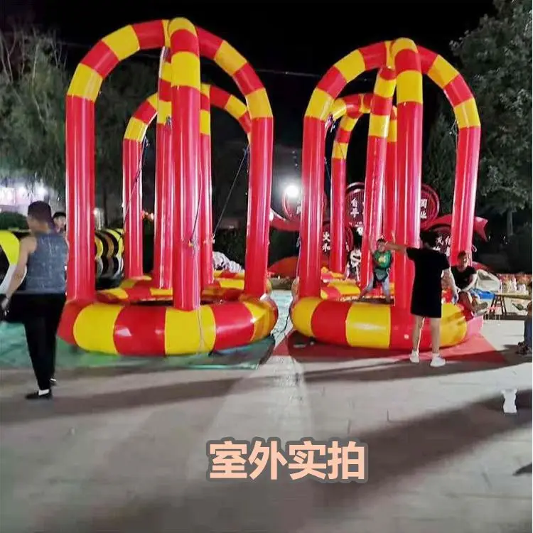 Kids Screaming Diameter 3m Inflatable Soft Bungee Jump