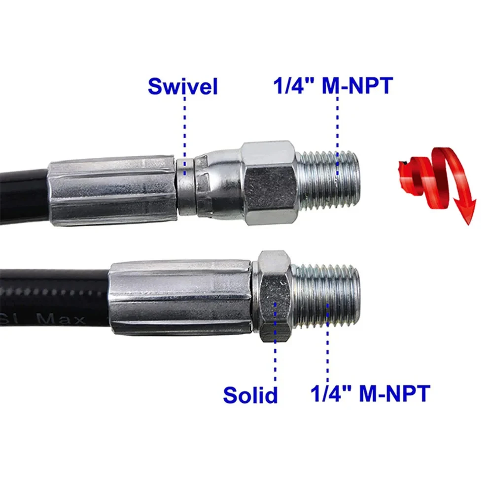 15M 20M high pressure cleaning hose suitable for sewer cleaning Karcher high pressure cleaning machine cleaning hose NPT hose 5