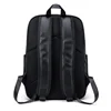 GOLF Men Backpack Bag Leather Business Backpack Laptop 15 6 inch Elegant Black Waterproof Back Pack Bags with Multi Compartments 4