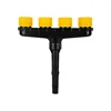 Agriculture Atomizer Nozzle Garden Lawn Sprinkler Farm Vegetable Irrigation Adjustable Large Flow Watering Tool6 Way 4