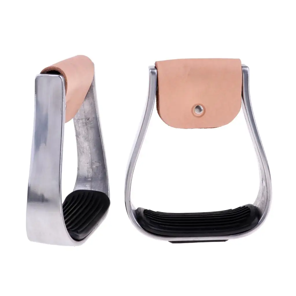 Durable Adult Aluminum Stirrups Equestrian Horse Riding Anti Skid s