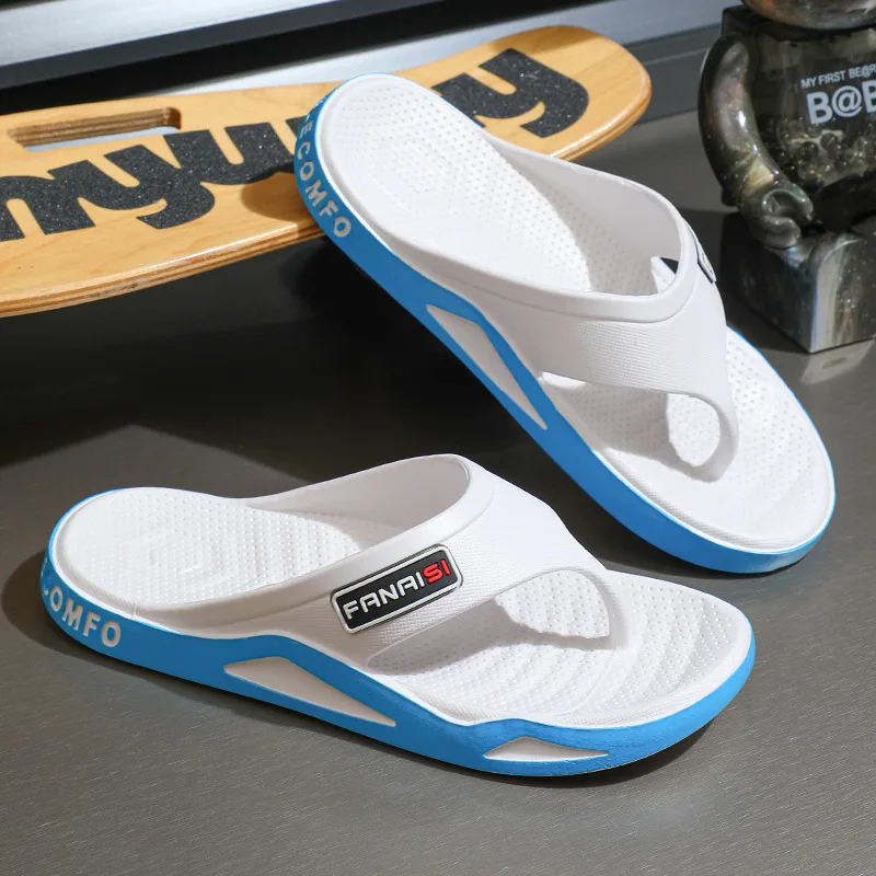 Flip-Flops For Men Breathable Comfortable Beach Sandals for Men Casual Shoes Flip-Flops Fashion Slippers for Outdoors