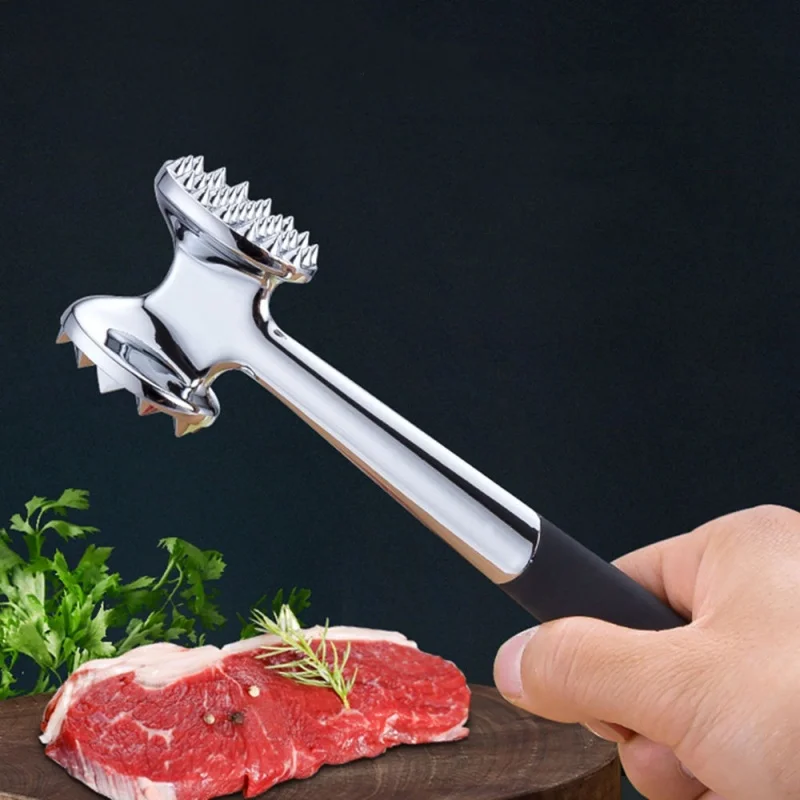 1pcs Hit The Meat Hammer Double-Sided Loose Meat Hammer Pork Steak Fluffy Tender Mince Hammer Creative Kitchen Tools Kitchen 1pcs Hit The Meat Hammer Double-Sided Loose Meat Hammer Pork Steak Fluffy Tender Mince Hammer Creative Kitchen Tools Kitchen