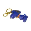 Cute puppy Cow Leather Keychain Pendant - Stylish Car Key Pendant Perfectly Combines With Bag Pendant 5