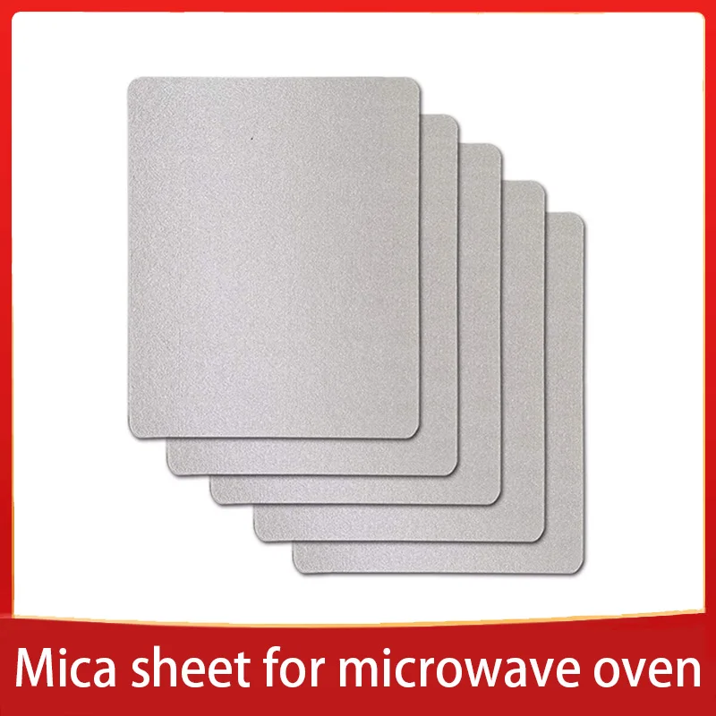 5pcs High Quality Microwave Oven Repairing Part 150 x 120mm Mica Plates Sheets for Galanz Midea Panasonic LG etc. Microwave