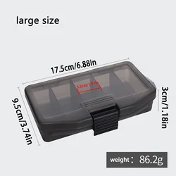 Durable Waterproof Tackle Storage Box (WHITE)