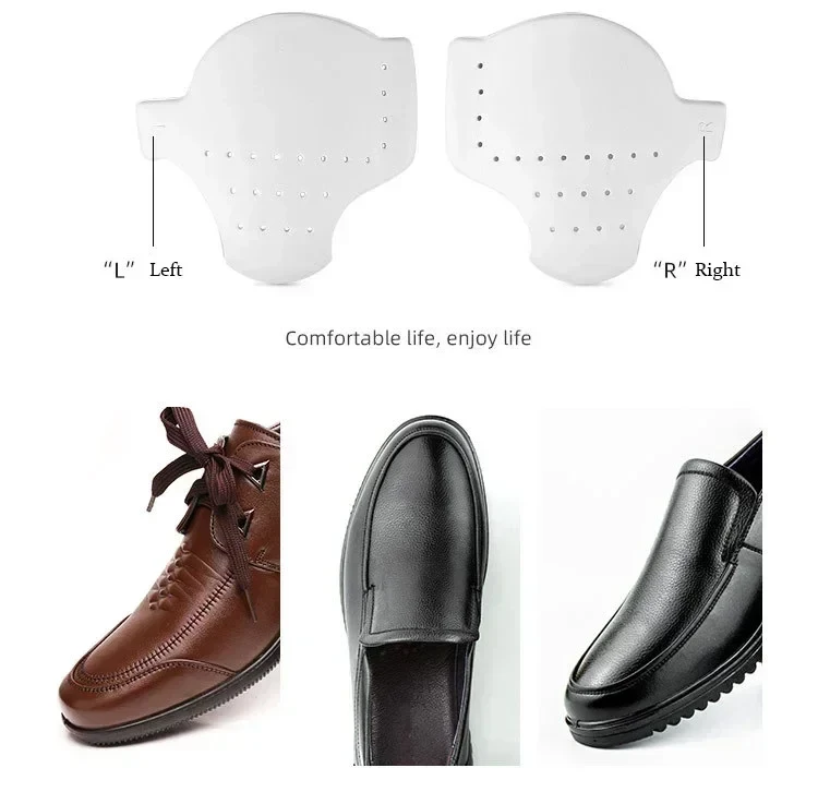 1 Paar Schuhe, Bäume, Sneaker, Anti-Falten-Falten-Schutz, waschbarer Schutz, faltige Biege, Zehenkappe, Stützstrecker, leicht – Detail 2