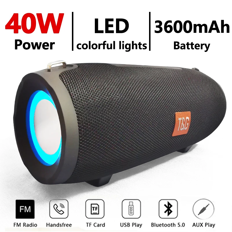 40w High Power Tg322 Bluetooth Speaker 