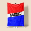 3D trendy Boys motorcycle logo gift H-HRC-H-HONDA bedroom bed sofa decoration car cool knitting portable picnic soft blankets 1