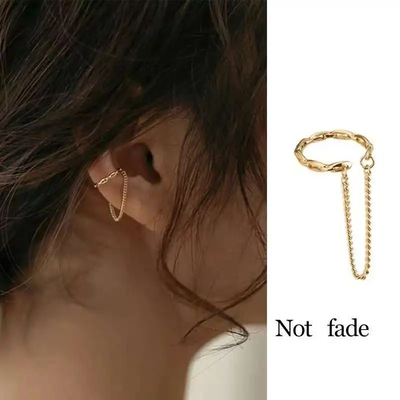 Fashion Minilist No Piercing Ear Cuff Earrings For Women Fake Piercing Earcuff Clips Earrings For Everyday & Party Wear Image 2