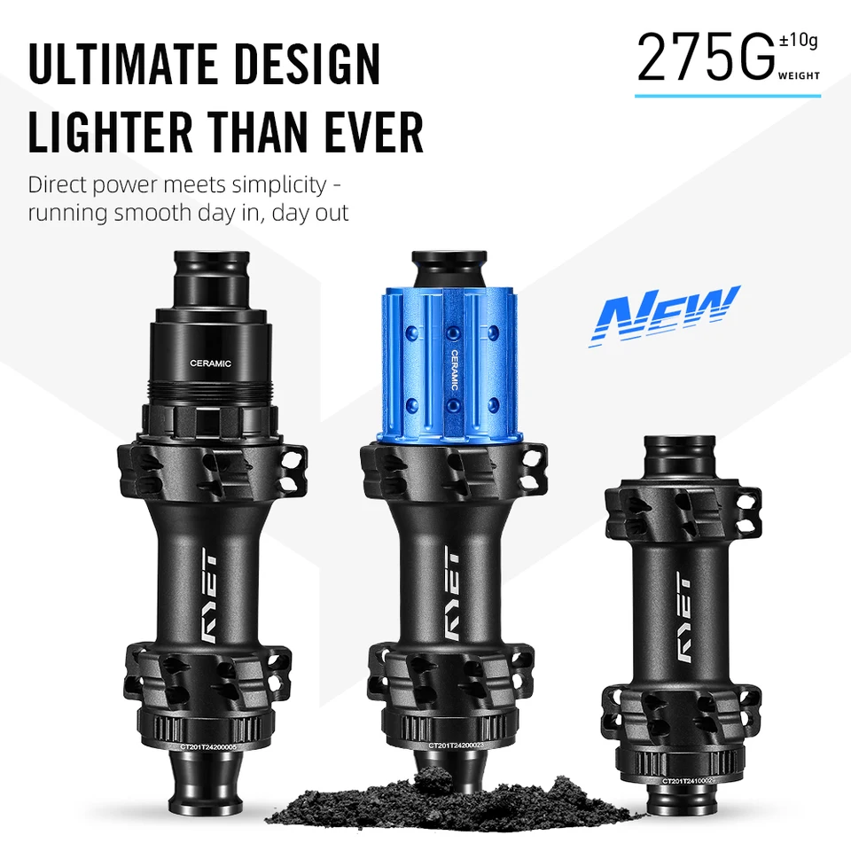 RYET カーボン ディスク ホイール RYET フルカーボンロードバイクホイールセット 1180g 超軽量セラミック