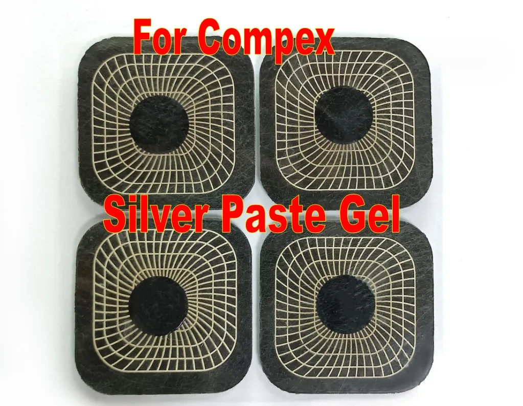 40pcs New Black Replacement Electrodes Pads For COMPEX Muscle stimulator Electrotherapy massage 2