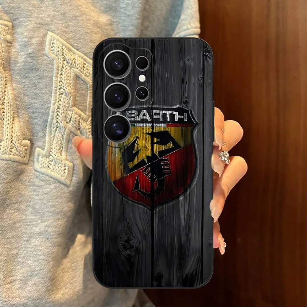 Luxurious A-AbarthS-S Phone Case with Bath Mat Textures