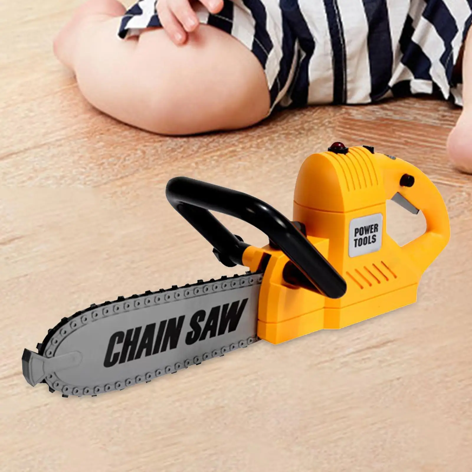 Kids Chainsaw Toy Repair Educational Fine Motor Skills Handsaw Lawn Toy Electric Saw Kids Tool for Boy Kid Children Girl Gifts