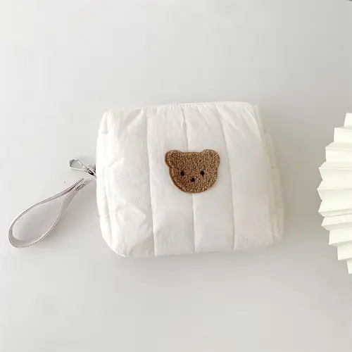 어린이용 침대 옆 유모차 걸이 가방, 곰 아기 기저귀 가방, 보관 폴리에스테르 지퍼, 여행 휴대용 핸드백, 신상 만화 5