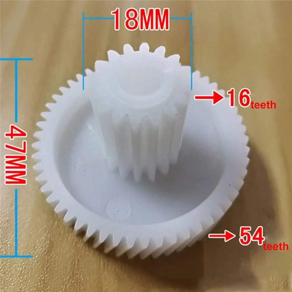3Pcs Household Meat Grinder Plastic Gears Replacement S/M/L Gear for Household Meat Grinder Repair Parts