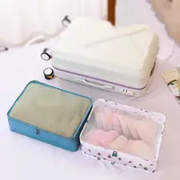 Travel Clothing Storage Bag Suitcase Clothes Storage Organizer Large Capacity Mesh Bag Portable Luggage Pouch 2