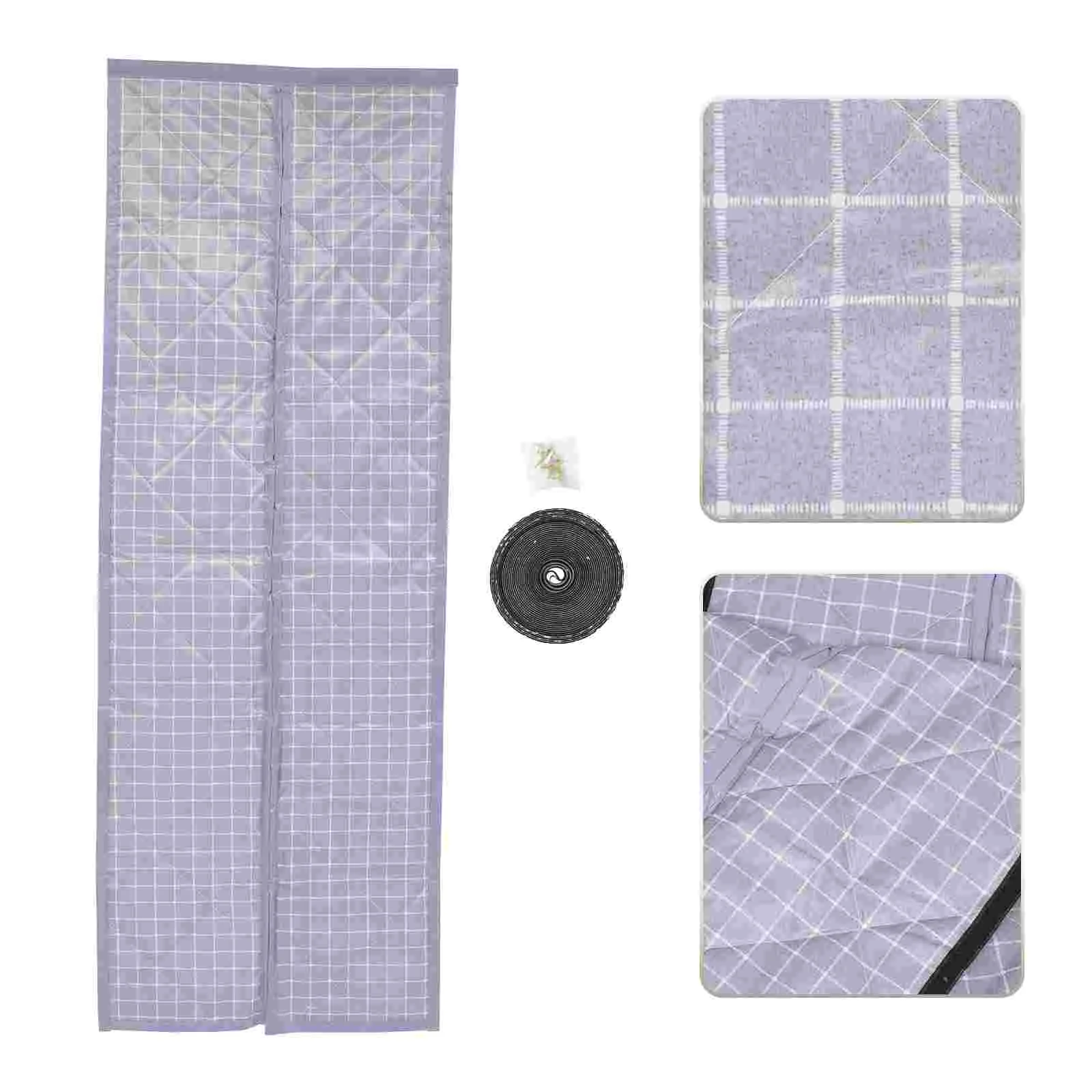 

1set with Thermal Weatherproof Noise Reduction Door Curtain