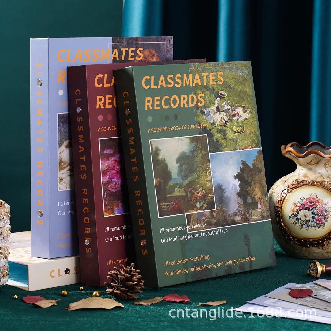 

Classmate record of primary school students' sixth grade boys and girls' ins style graduation album junior high school gift
