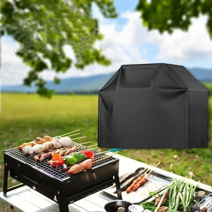 Outdoor-Grillabdeckung UV-Beständig und Wasserdicht aus Oxford-Gewebe Langlebig und Geeignet für Grill-Schutz bei Jedem Wetter – Detail 2