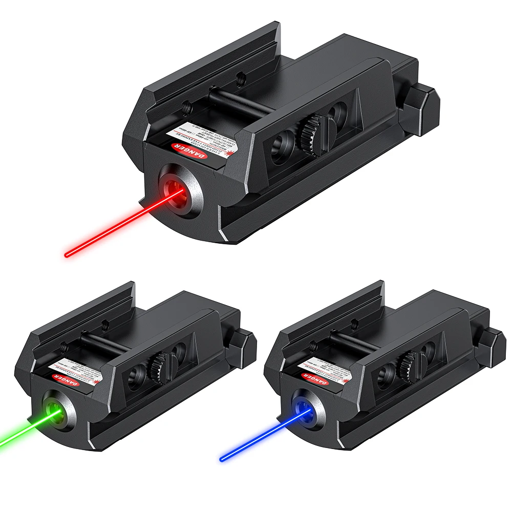 Rail Red Green Blue Laser Sight for Rifle Pistol Airsoft Magnetic Charging Gun Laser Sight Outdoor Hunting Shooting Accessories