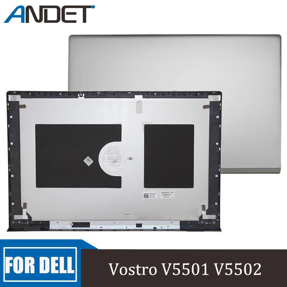 

New Original For Dell Vostro V5501 V5502 Laptop LCD Rear Top Lid Back Cover Screen Housing Shell Silvery 00WVN1 0WVN1