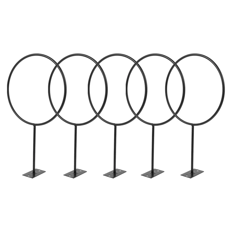 

5Pcs Wall Ball Holders Wall Basketball Shelf Football Display Stands Basketball Storage Racks Soccer Wall Mounted Shelf Durable