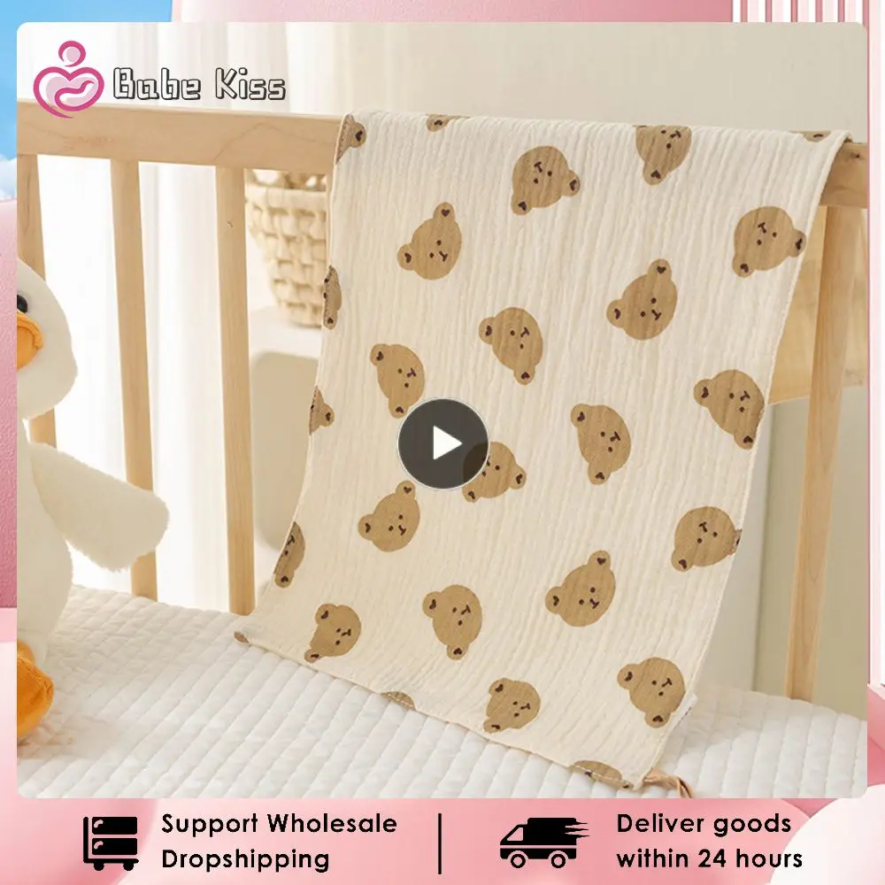 Cotton Muslin Blanket Cotton Blanket Swaddle Blanket Cotton Swaddle Cotton Gauze Blanket Muslin Swaddle Baby Blankets Newborn Bedding Cover Travel Breathable Infant Receiving