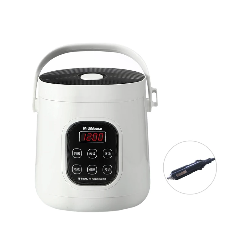 

12 V 24 V electric cooker Dc rice cooker 2 L car truck mini rice cooker