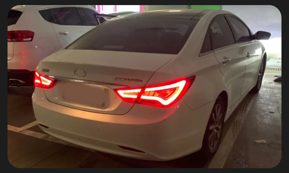 Car Lights for Hyundai Sonata 8 LED Tail Light 2011-2015 Sonata 8 Rear Stop Lamp Brake Signal DRL Reverse Automotive Accessories