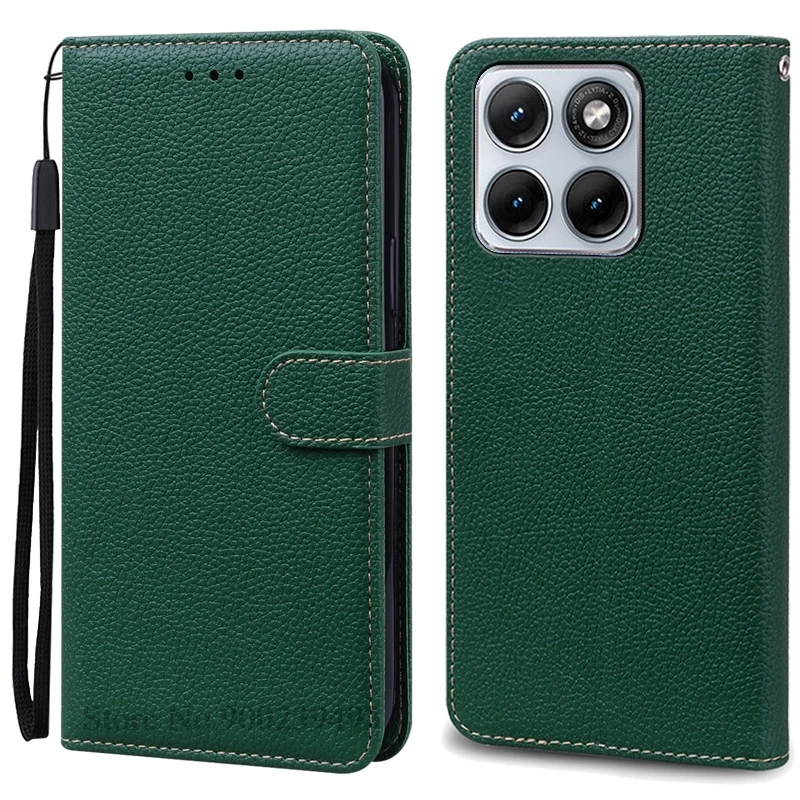 Enhanced Leather Flip Wallet Cover | Magnetic Book-Style Protective Case for Motorola Edge 70 Fusion