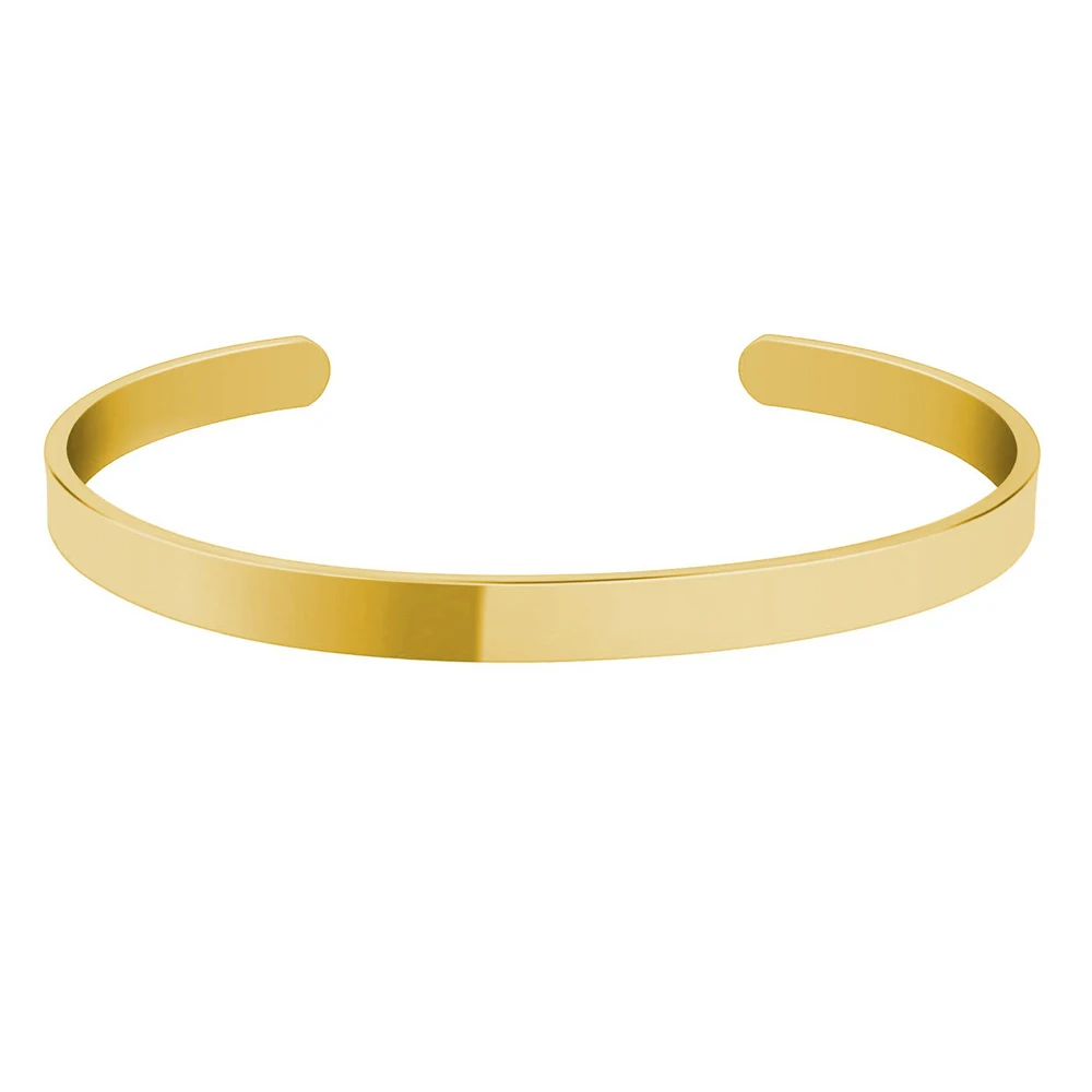 Gold bangle only
